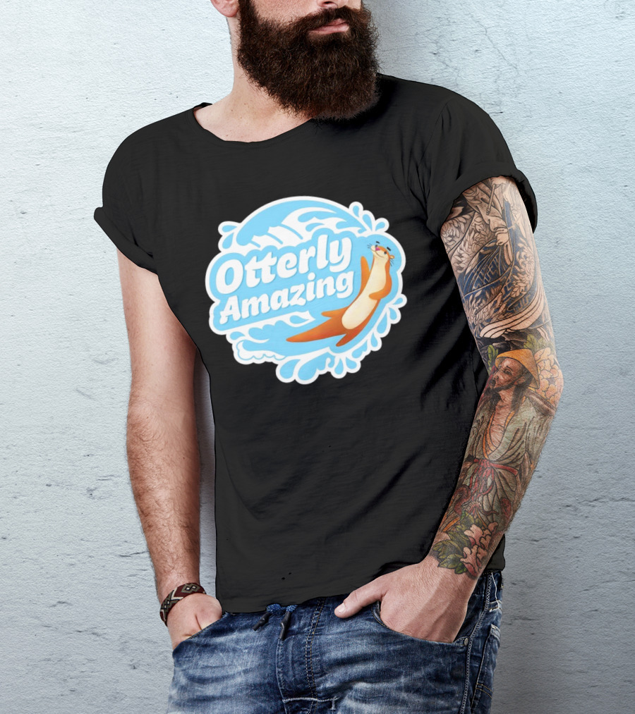 Otterly Amazing Otter Waves T-Shirt