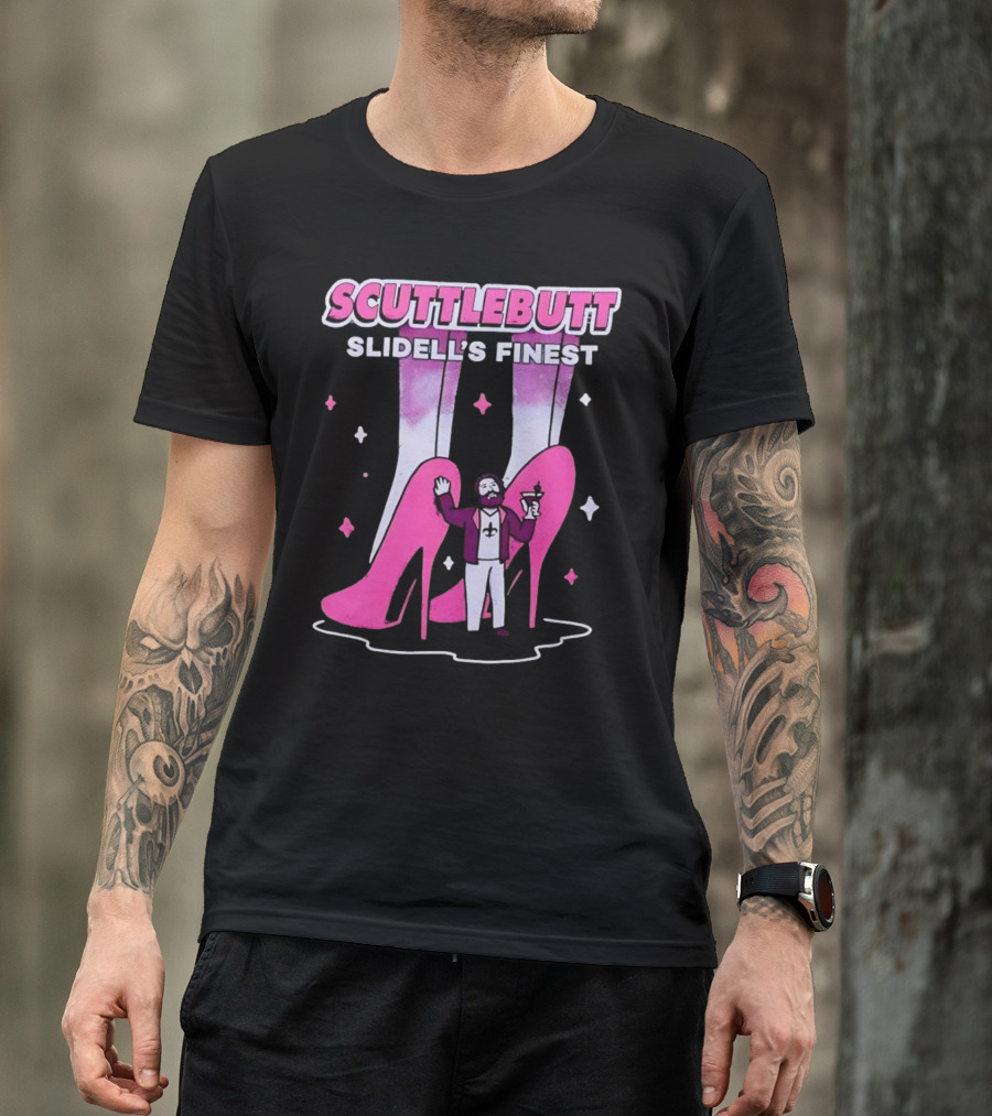Scuttlebutt Slidell's Finest High Heels And Cocktail Character T-Shirt