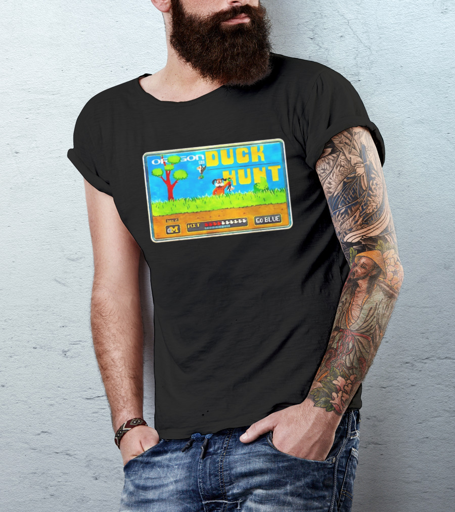 OREGON GAMEDAY DUCK HUNT GO BLUE T-Shirt