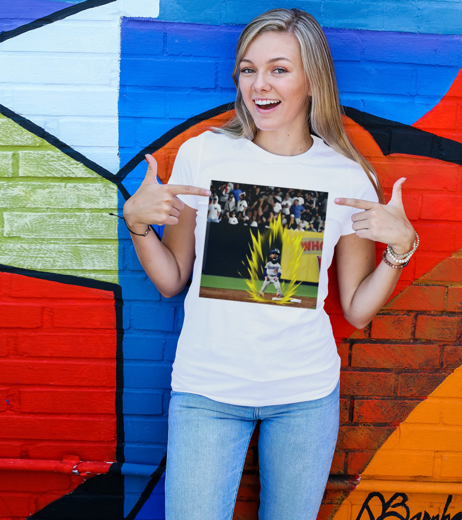 Teoscar Hernández Dodgers Super Saiyan Walk-Off Moment T-Shirt