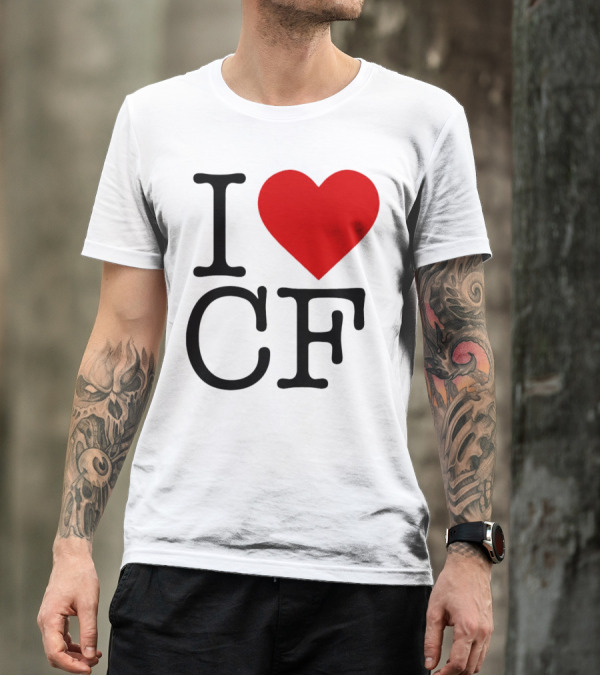 I Heart Charlotte Folk CF T-Shirt