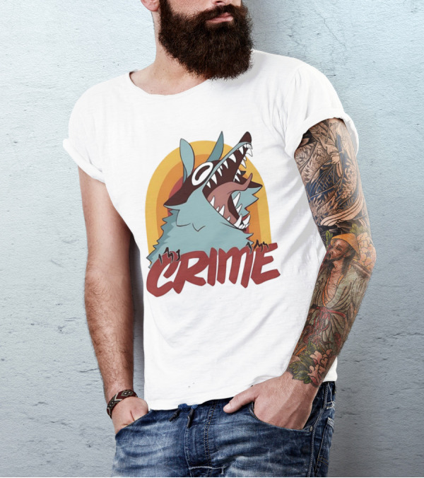 Kay Powell Wolf Crime T-Shirt