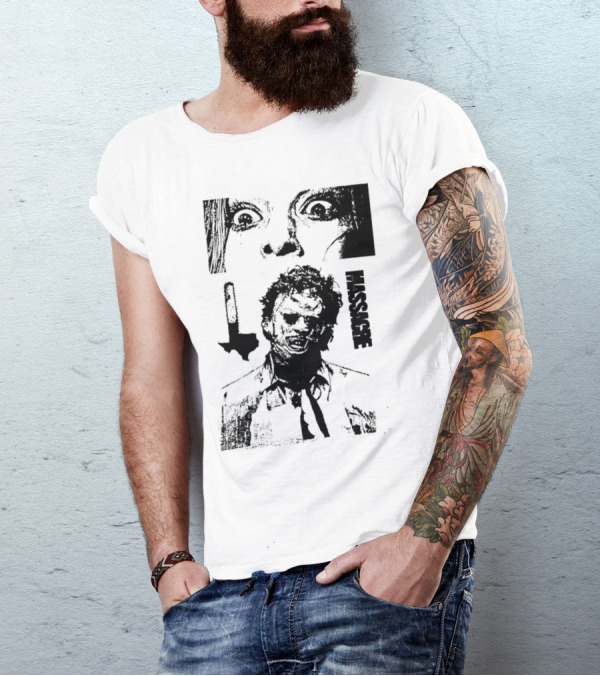 San Antonio Sharpist Texas Chainsaw Massacre Horror Face Knife Texas T-Shirt