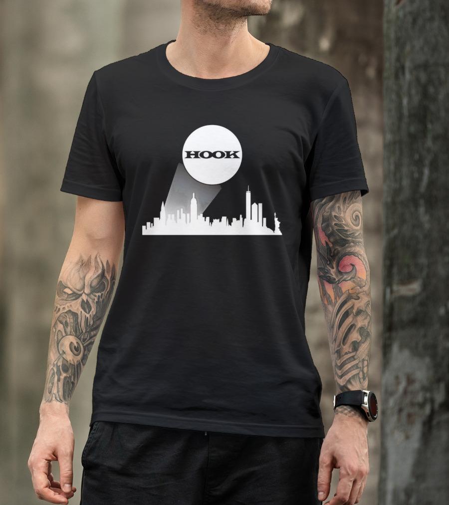 AEW Hook Signal Skyline New York City T-Shirt