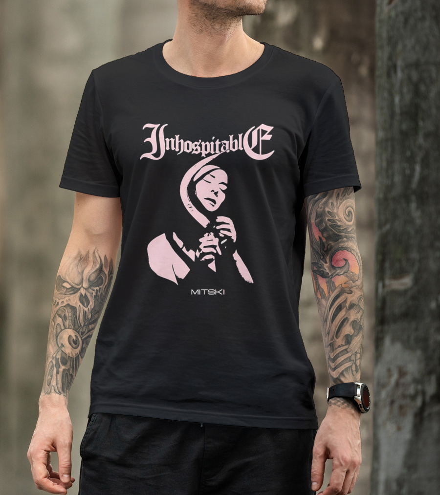 Inhospitable Mitski Gothic T-Shirt