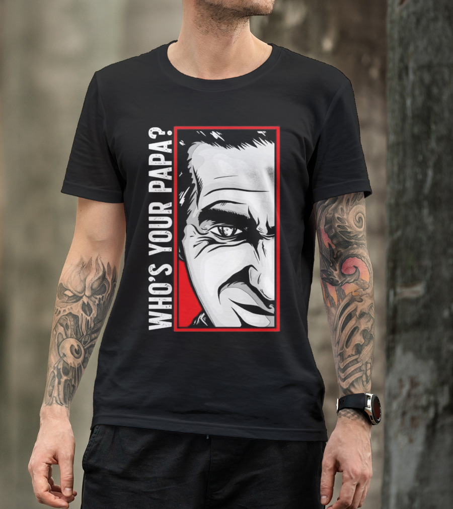 MLW Who's Your Papa Face Cesar Duran T-Shirt