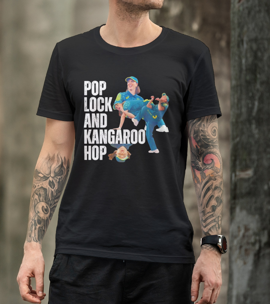 Pop Lock And Kangaroo Hop Raygun Rachael Olympics T-Shirt