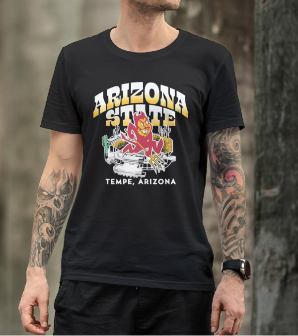 Arizona State Sun Devils Stadium Mascot Tempe Arizona T-Shirt