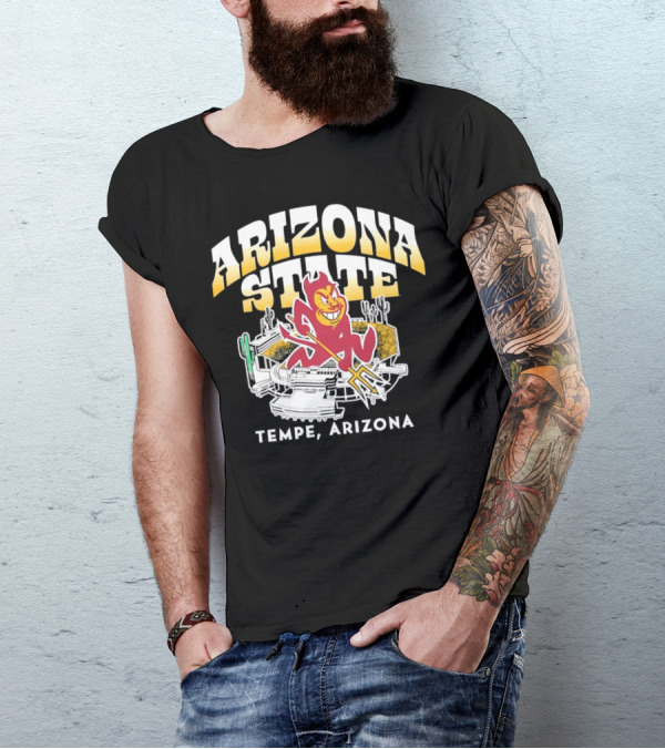 Arizona State Sun Devils Stadium Mascot Tempe Arizona T-Shirt