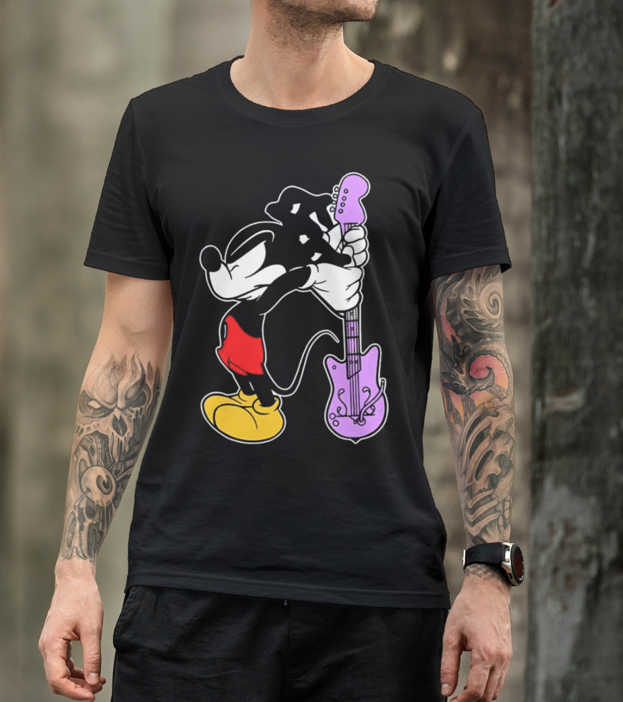 Bruce Ray Condoneordie Mickey Guitar Surprise T-Shirt