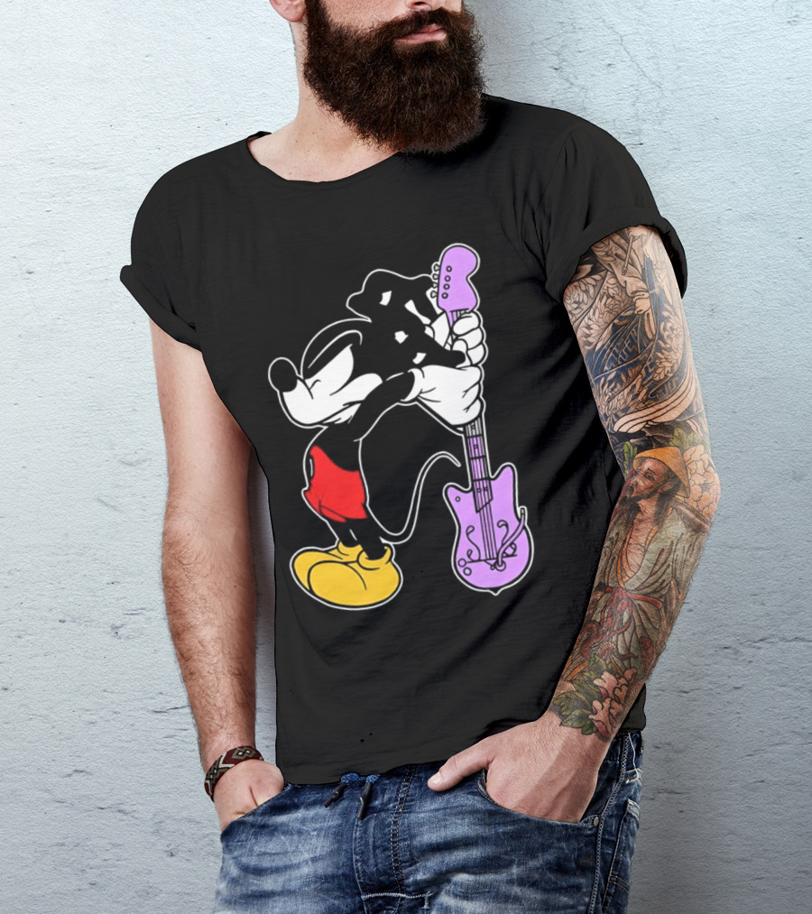 Bruce Ray Condoneordie Mickey Guitar Surprise T-Shirt