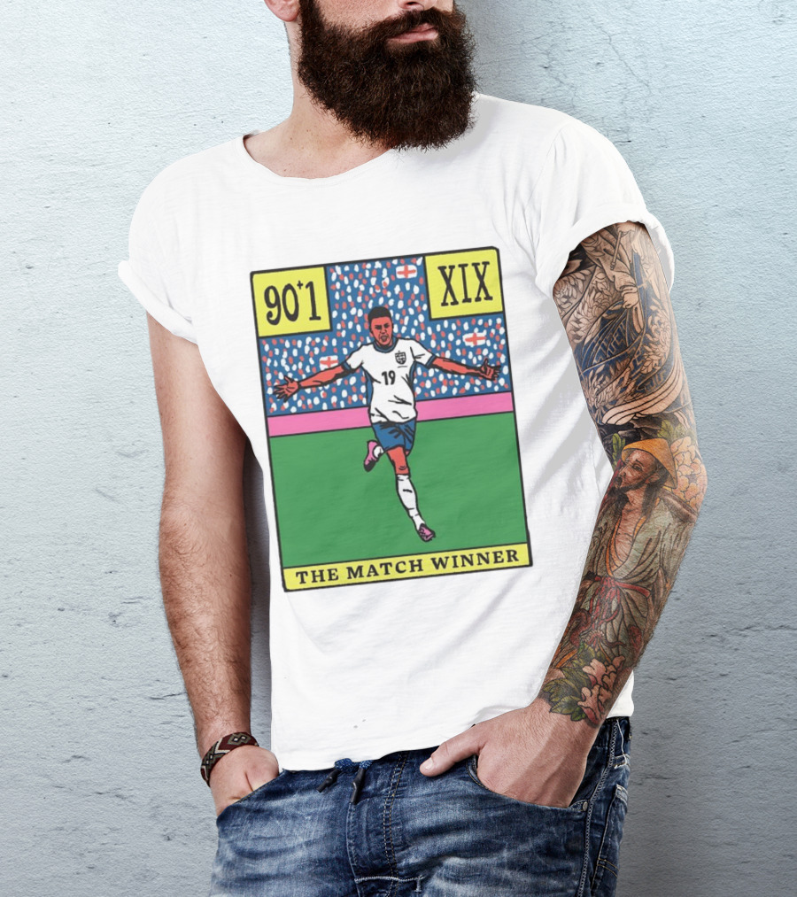 England Football Team Player 19 The Match Winner 90+1 XIX T-Shirt