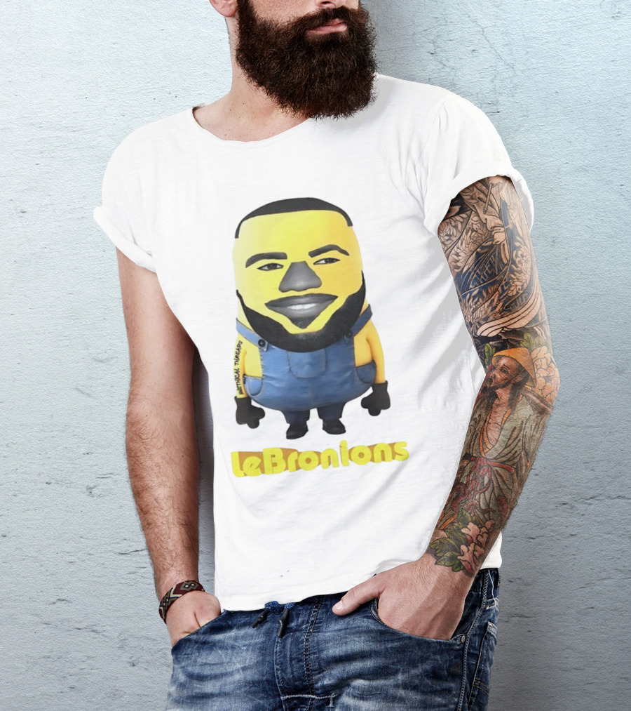 LeBronions Minion X LeBron James Meme T-Shirt