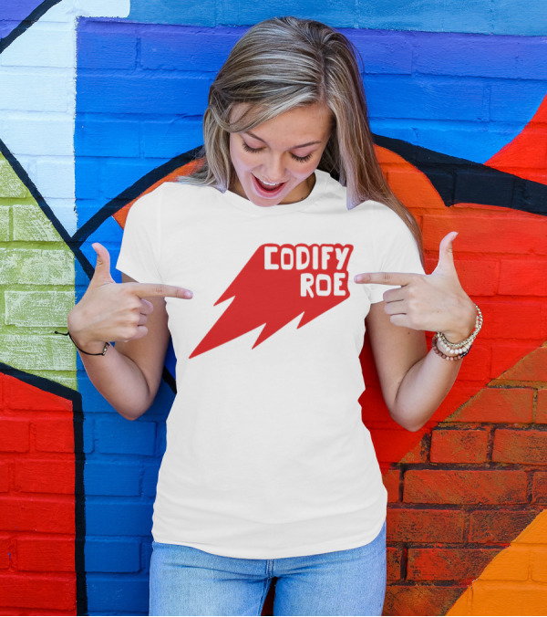 Codify Roe Red Lightning Bolt T-Shirt