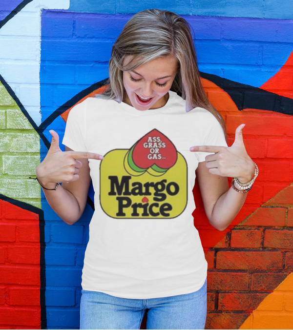 Margo Price Ass Grass Or Gas Playing Cards T-Shirt