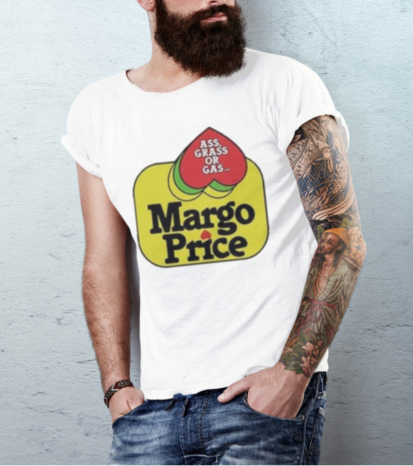 Margo Price Ass Grass Or Gas Playing Cards T-Shirt
