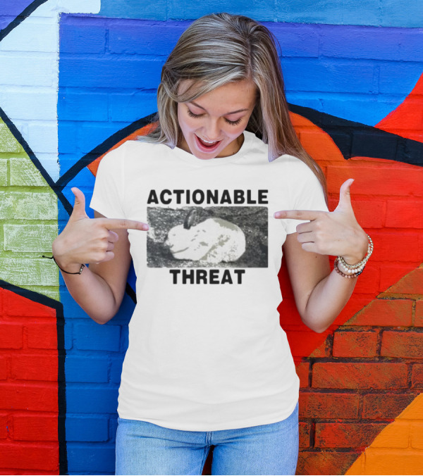 HitsujI Actionable Threat Lamb T-Shirt