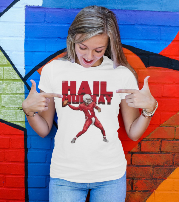 Arizona Cardinals Kyler Murray Hail Murray Football Play T-Shirt