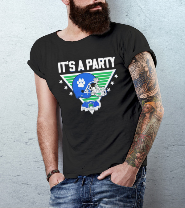 It's A Party Helmet Stadium Kentucky Wildcats T-Shirt