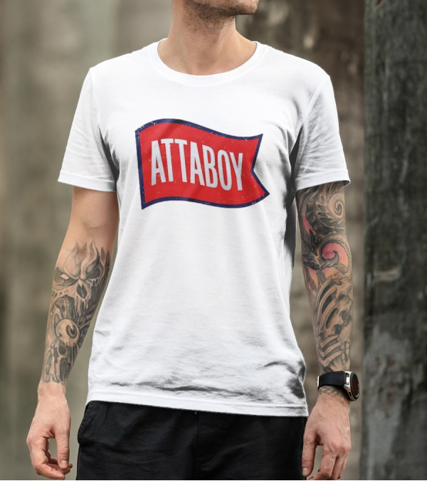 Bryce Harper Attaboy Philadelphia Phillies Flag T-Shirt
