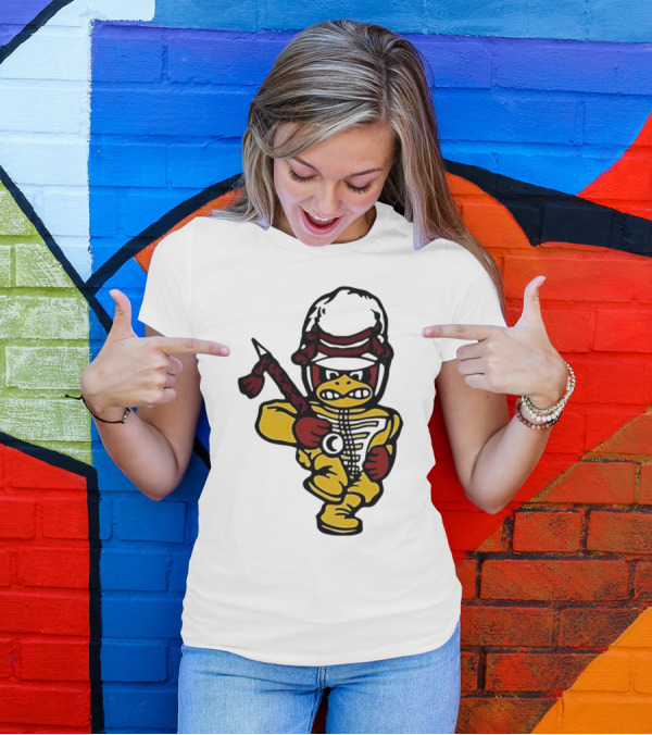 Ci Sport Marching Band Duck Mascot In Band Uniform T-Shirt
