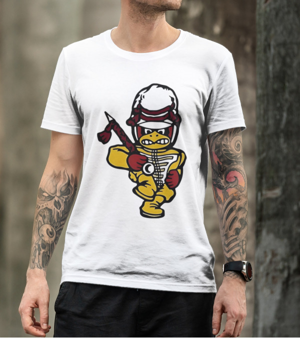 Ci Sport Marching Band Duck Mascot In Band Uniform T-Shirt