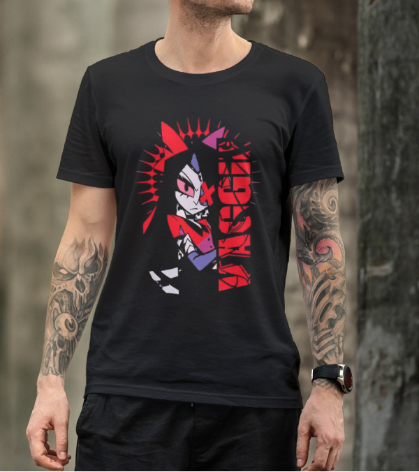 Vaggie Hazbin Hotel Edgy Character Art Concept T-Shirt