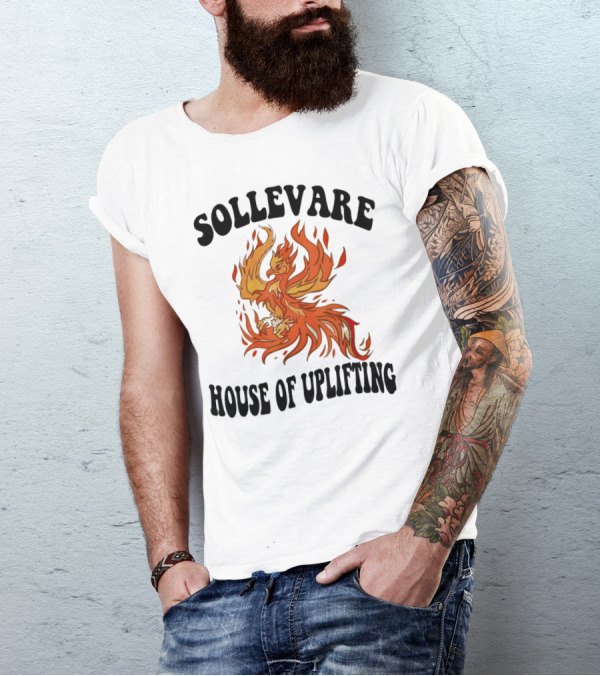 Sollevare House Of Uplifting Phoenix Flame T-Shirt