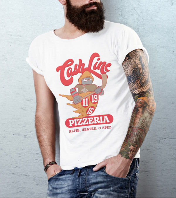 Cash Line Pizzeria Alfie Heater Spez Ottawa Senators T-Shirt