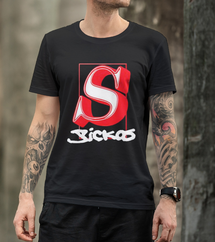 Sickos Serif Red S T-Shirt