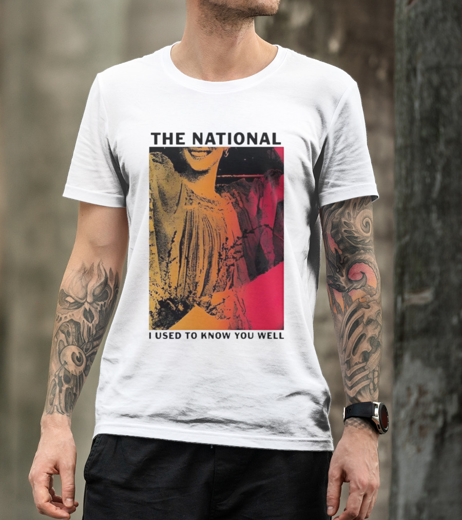 The National I Used To Know You Well Vibrant Artistic T-Shirt