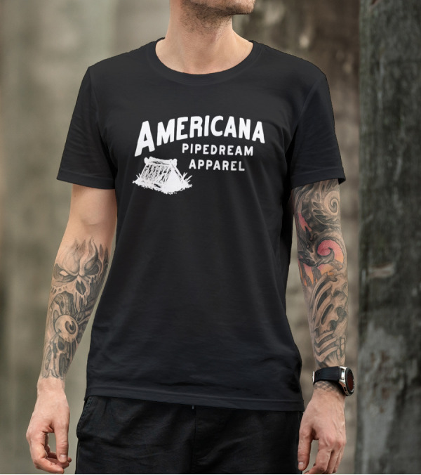 Americana Pipedream Apparel Camping Tent T-Shirt