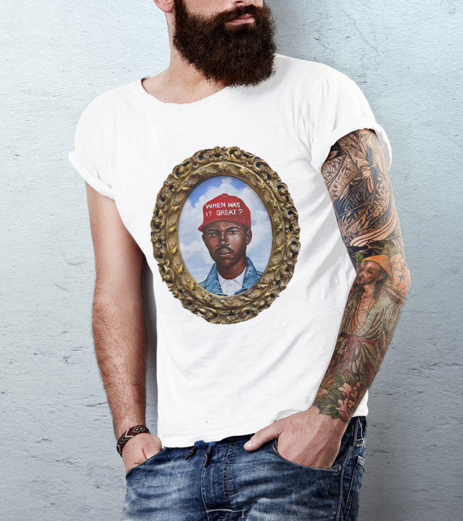 WHEN WAS IT GREAT RED CAP OVAL T-Shirt