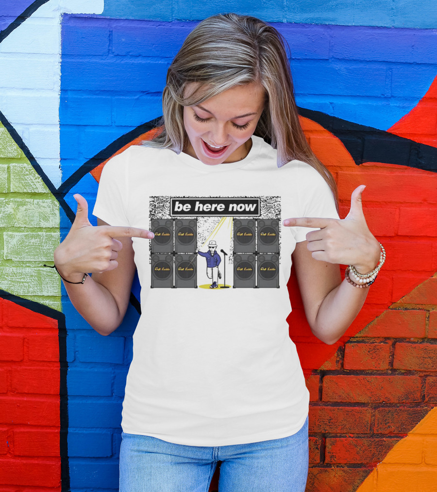Be Here Now Dub Lodi Speaker Wall Band T-Shirt