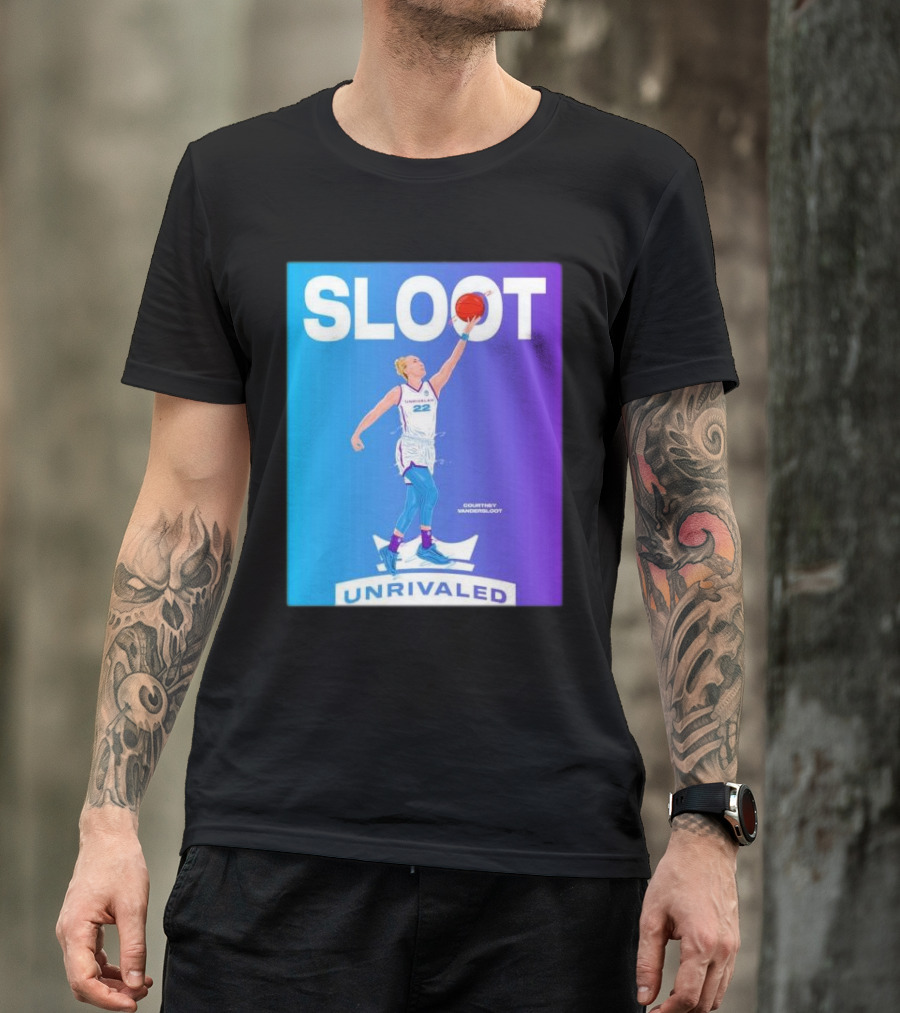 Sloot Unrivaled Courtney Vandersloot New York Liberty T-Shirt