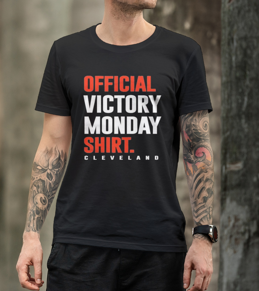 Cleveland Official Victory Monday T-Shirt