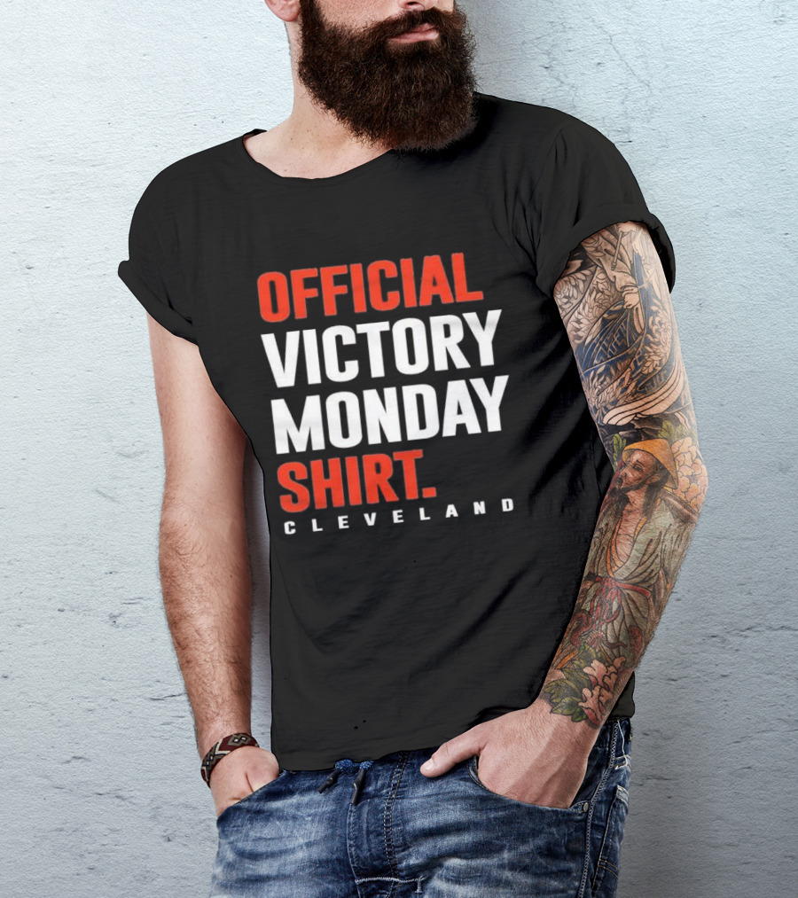 Cleveland Official Victory Monday T-Shirt