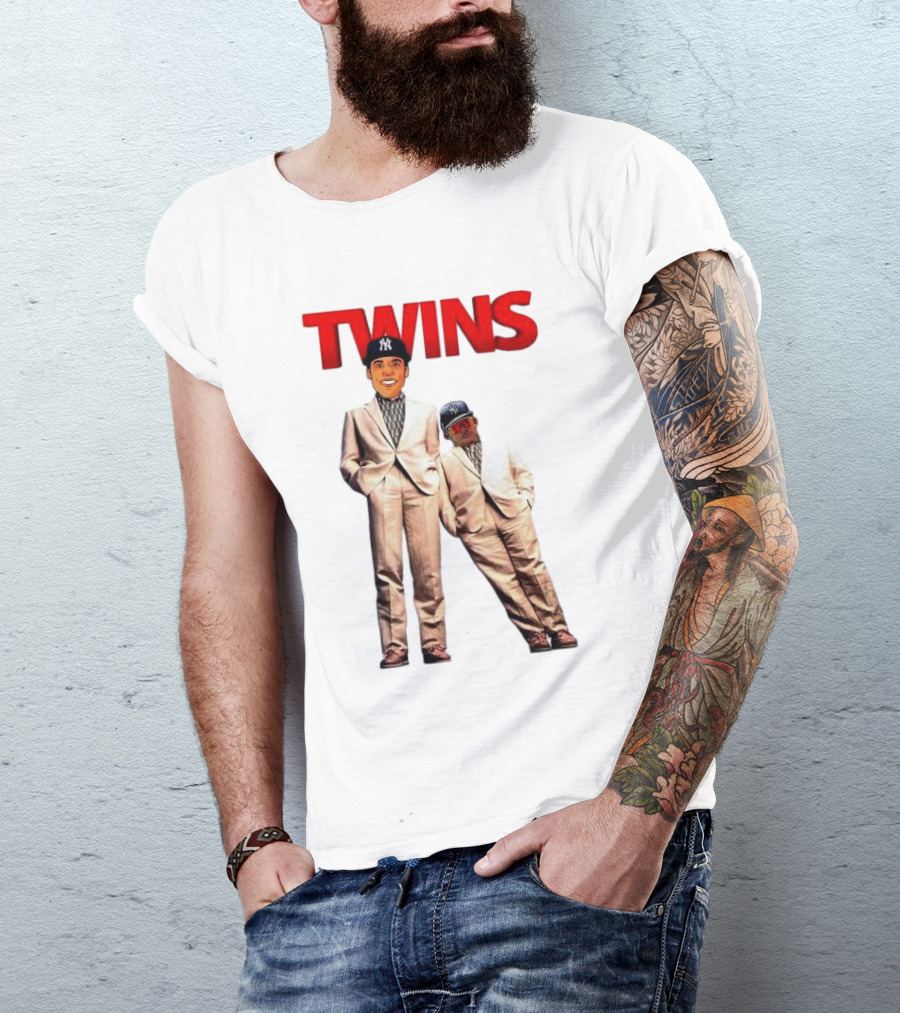 TWINS Juan Soto Jasson Dominguez New York Yankees T-Shirt