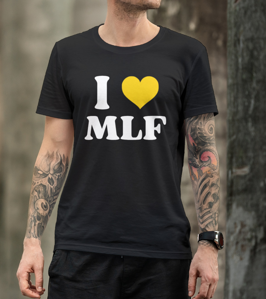 I Love MLF Matt LaFleur Green Bay Packers Fan Gear T-Shirt