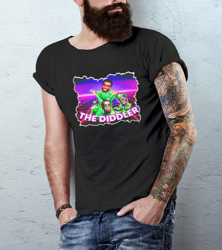 The Diddler Neon Riddler T-Shirt