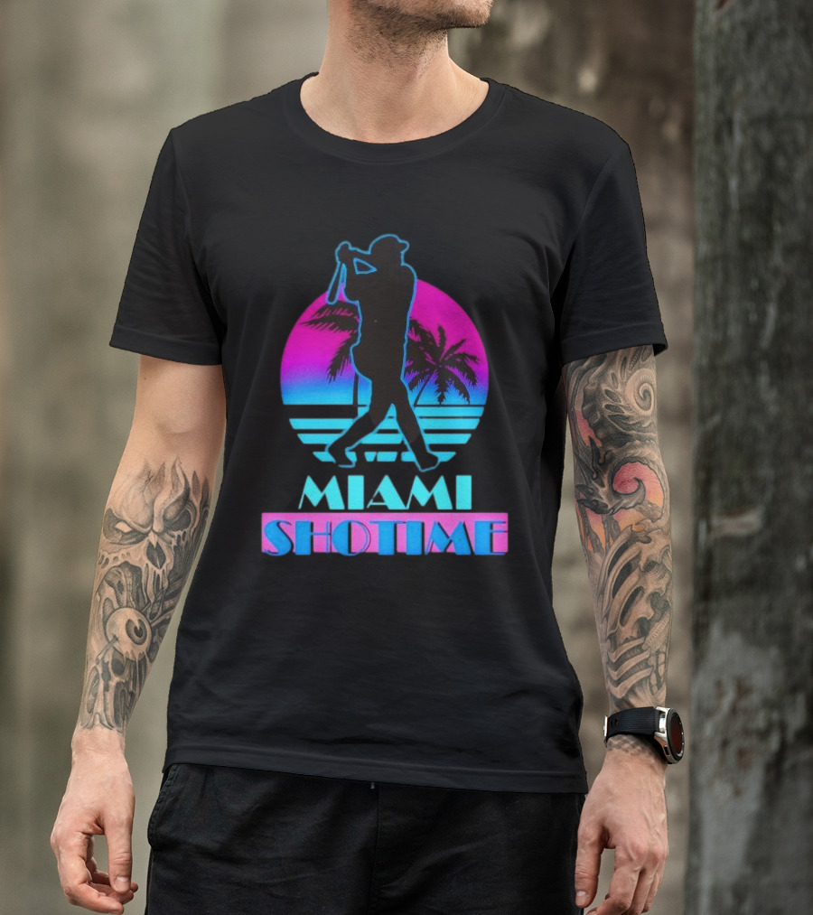 Miami Shotime Shohei Ohtani Los Angeles Dodgers 50 50 Season T-Shirt