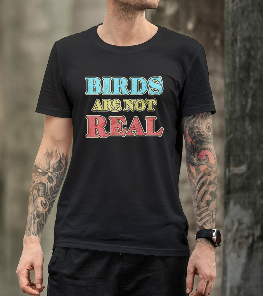 BIRDS ARE NOT REAL VINTAGE T-Shirt