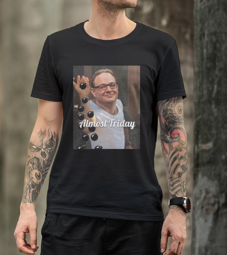 Almost Friday Woj Bomb Salt Bae Meme T-Shirt