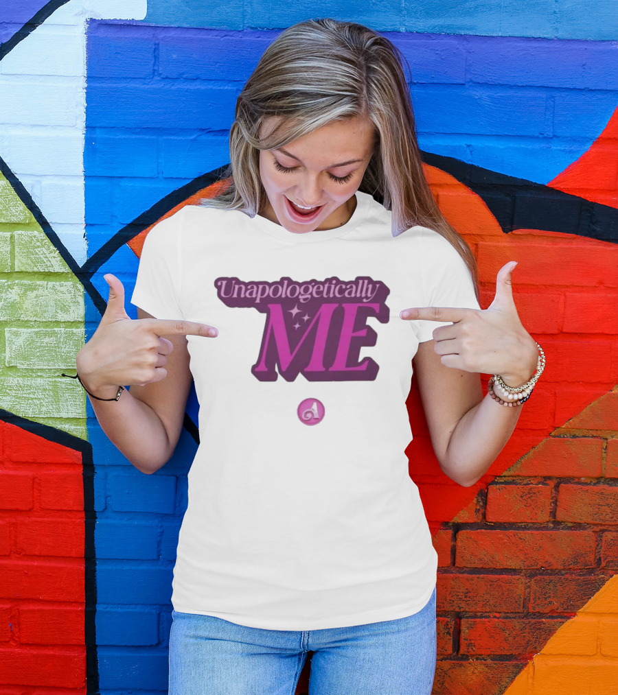 Unapologetically Me A Icon Pink Star T-Shirt