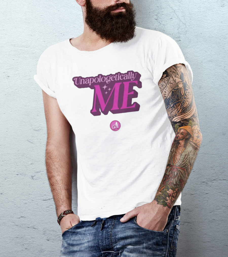 Unapologetically Me A Icon Pink Star T-Shirt