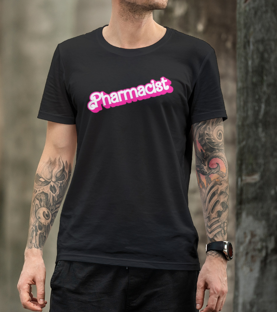 Codebluememes Pharmacist Pink T-Shirt