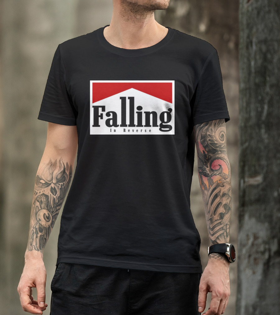 Falling In Reverse Logo Design With Red Arrow T-Shirt