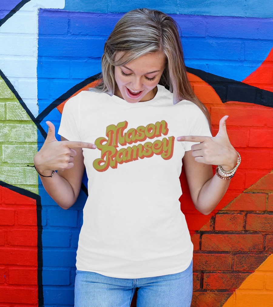 Mason Ramsey Vibrant Script Raglan T-Shirt