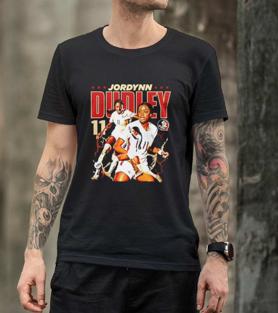 Jordynn Dudley 11 Florida State Seminoles Vintage T-Shirt