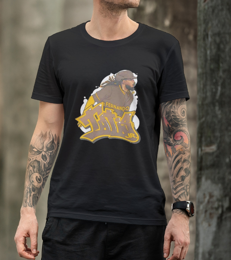 Fernando Tatis Jr San Diego Padres Graffiti T-Shirt